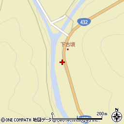 広島県庄原市比和町古頃1358周辺の地図