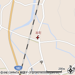 岡山県新見市哲西町矢田1663-15周辺の地図