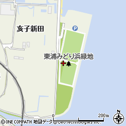 愛知県知多郡東浦町藤江みどり浜周辺の地図