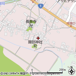 滋賀県甲賀市土山町市場157周辺の地図