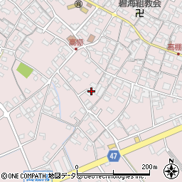愛知県安城市高棚町郷289周辺の地図