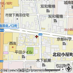京都府京都市伏見区下鳥羽渡瀬町158周辺の地図