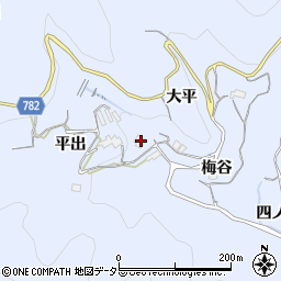京都府宇治市東笠取平出63周辺の地図