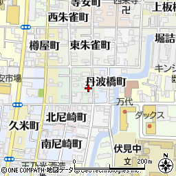 京都府京都市伏見区鍛冶屋町周辺の地図