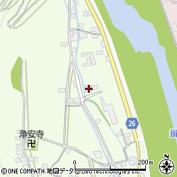 兵庫県たつの市新宮町吉島727-2周辺の地図