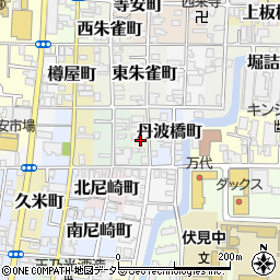 京都府京都市伏見区鍛冶屋町周辺の地図