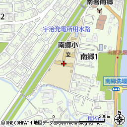 大津市立南郷小学校周辺の地図