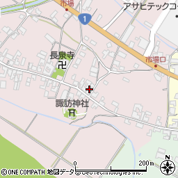 滋賀県甲賀市土山町市場149周辺の地図