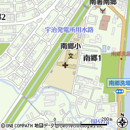 大津市立南郷小学校周辺の地図