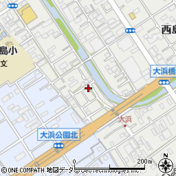 静岡県静岡市駿河区西島912-56周辺の地図