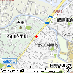 ヘルパーステーション空・醍醐事業所周辺の地図