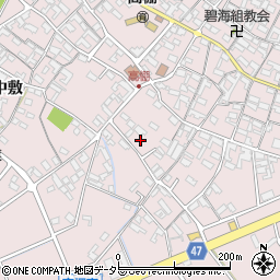 愛知県安城市高棚町郷284-1周辺の地図