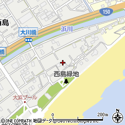 静岡県静岡市駿河区西島1220周辺の地図