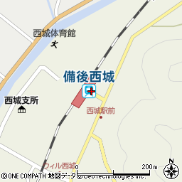 西城町観光協会周辺の地図