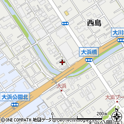 静岡県静岡市駿河区西島729-4周辺の地図