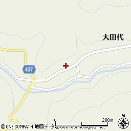 愛知県新城市作手田代大田代16周辺の地図