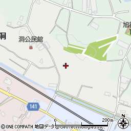 兵庫県三田市洞279周辺の地図