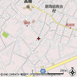 愛知県安城市高棚町郷301周辺の地図