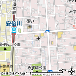 チケパ安倍川駅前第４駐車場周辺の地図