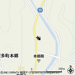 岡山県新見市哲多町本郷638周辺の地図