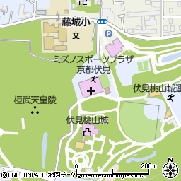ミズノスポーツプラザ　京都伏見周辺の地図