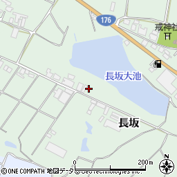 兵庫県三田市長坂733周辺の地図