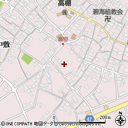愛知県安城市高棚町郷282周辺の地図