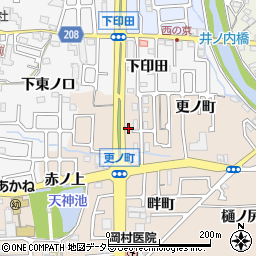 京都府長岡京市今里更ノ町周辺の地図