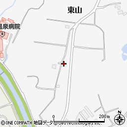 兵庫県三田市東山1188周辺の地図