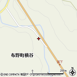 広島県三次市布野町横谷1044周辺の地図