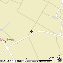 広島県庄原市東城町川鳥980周辺の地図