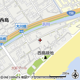 静岡県静岡市駿河区西島1123周辺の地図