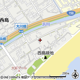 静岡県静岡市駿河区西島1123周辺の地図