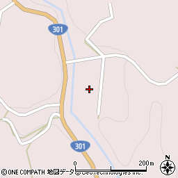 愛知県新城市作手白鳥（五井野）周辺の地図