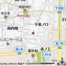 京都府長岡京市井ノ内南内畑28-53周辺の地図