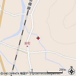 岡山県新見市哲西町矢田1765周辺の地図