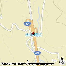 渋川寺野ＩＣ周辺の地図