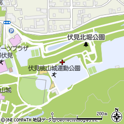 京都府京都市伏見区桃山町大蔵周辺の地図