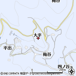 京都府宇治市東笠取周辺の地図