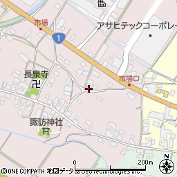 滋賀県甲賀市土山町市場427周辺の地図