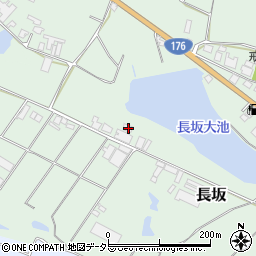 兵庫県三田市長坂627周辺の地図