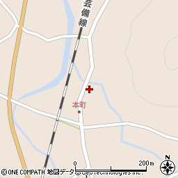 岡山県新見市哲西町矢田1751周辺の地図