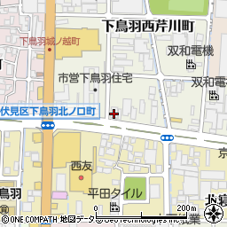京街ホームヘルパーステーション周辺の地図