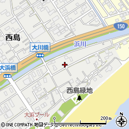 静岡県静岡市駿河区西島1118-3周辺の地図