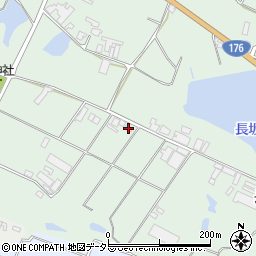 兵庫県三田市長坂694周辺の地図