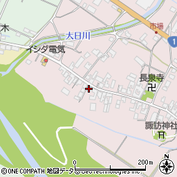滋賀県甲賀市土山町市場247周辺の地図