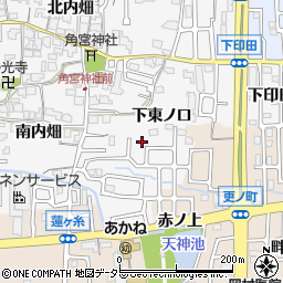 京都府長岡京市井ノ内南内畑28-12周辺の地図