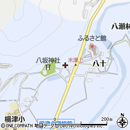 兵庫県川辺郡猪名川町木津福田垣内周辺の地図