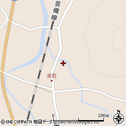 岡山県新見市哲西町矢田1755周辺の地図