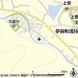 兵庫県姫路市夢前町護持463周辺の地図